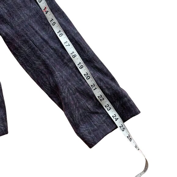 Hans Ubbink Embellished Single-Breasted Blazer Jacket Women's Purple Check - Picture 13 of 16